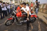 Vijender Singh at Fugly bike rally in Worli, Mumbai on 31st May 2014